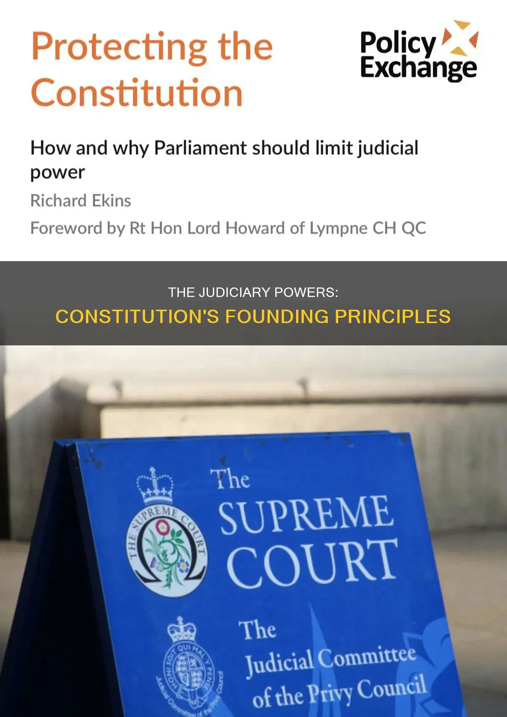 where was judicialry powers found in the constitution