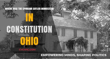 Ephriam Cutler's Historic Homestead in Constitution, Ohio