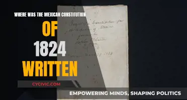 The Mexican Constitution of 1824: Where Was It Drafted?