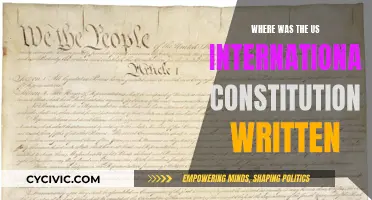 US International Constitution: Where Was It Drafted?