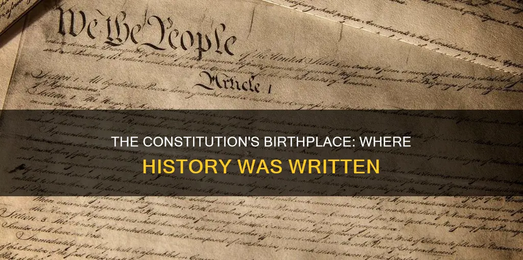 where was thee constitution written