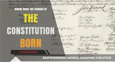 Constitution Signers: Birthplaces and Their Impact