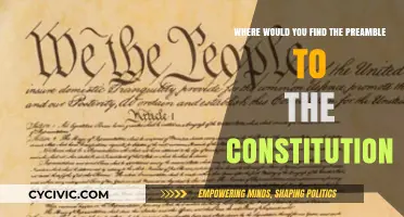 The Preamble: A Constitution's Foremost Part