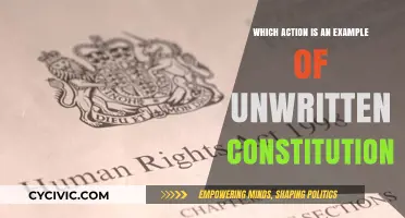 Unwritten Constitution: Actions Speak Louder