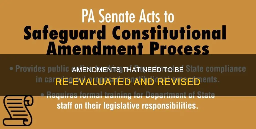 which admendments of the constitution have to be resigned