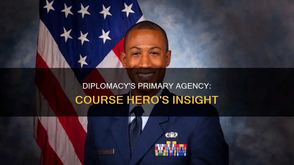 which agency has the primary responsibility for diplomacy course hero