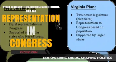 Constitutional Rule for Congress Representation: The Agreement