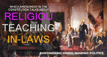 Religious Teaching Laws: Constitutional Amendments Explained
