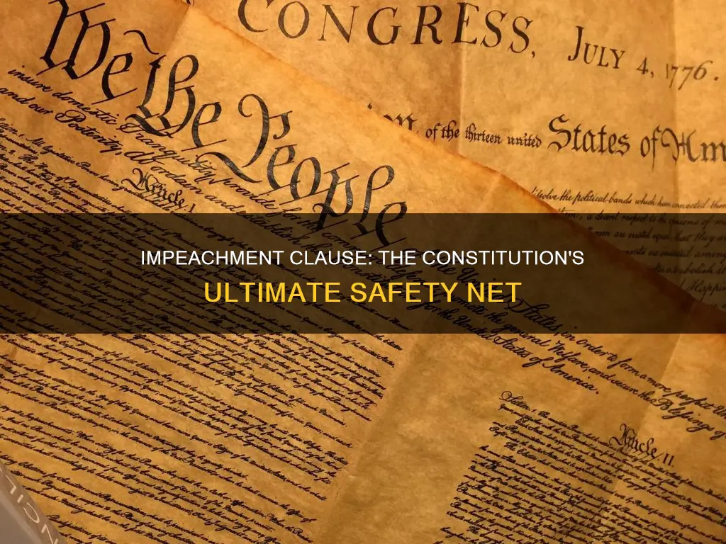 which amendment of the constitution talk about impeachment