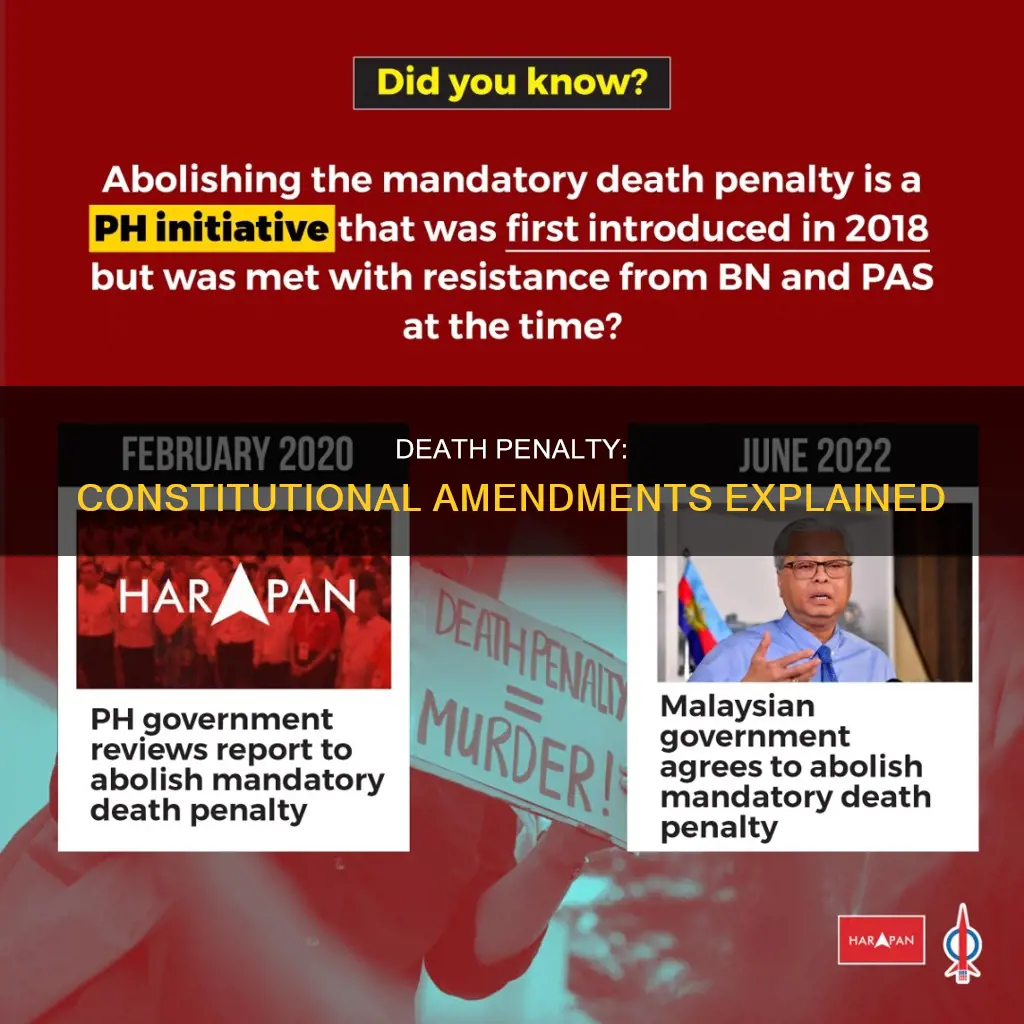 which amendment rules death penalty constitutional