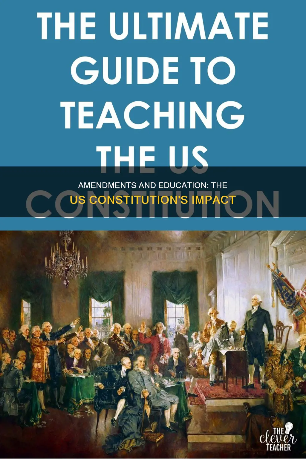 which amendment s to the us constitution address es education