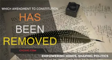 Amendments Removed: The Evolution of Our Constitution