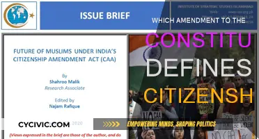 The Citizenship Amendment: Defining American Identity