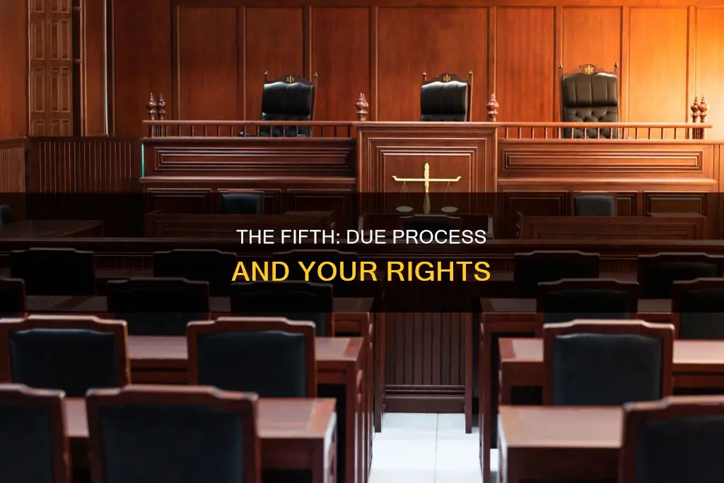 which amendment to the us constitution guarantees due progress