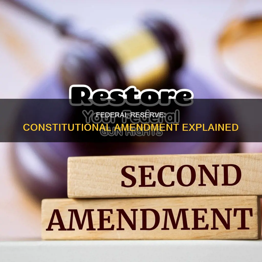 which amendment to the us constitution involves the federal reserve