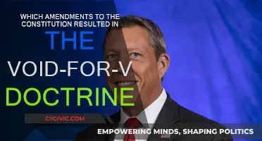 Amendments Behind the Void-for-Vagueness Doctrine