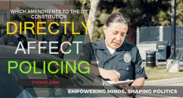 Amendments Shaping Policing: The US Constitution's Direct Impact
