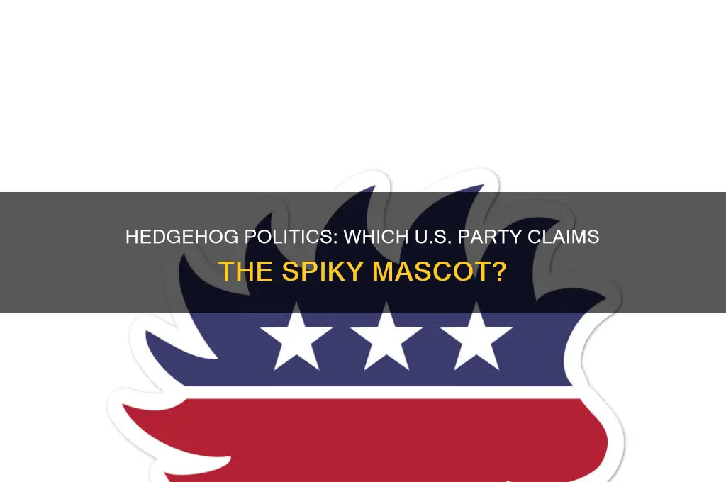 which american political party has the hedgehog