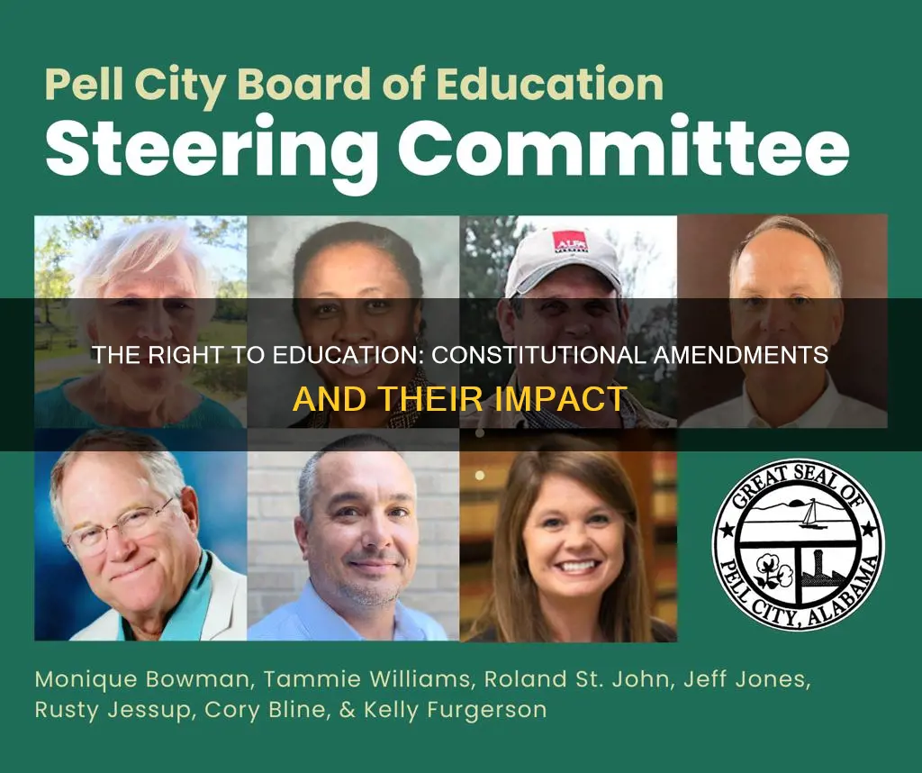 which ammendmantto the constitution provieds for public education