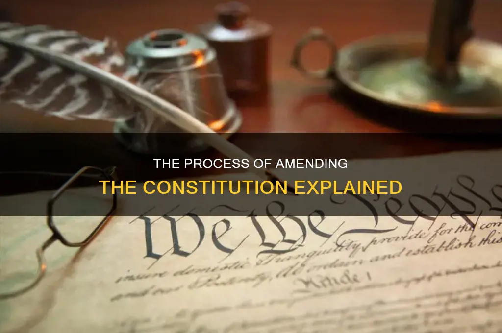 which article outlines the process for amending the constitution