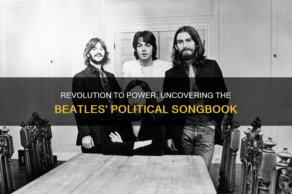 which beatles songs are political