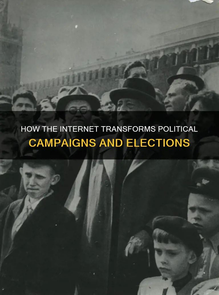 which best describes why candidates and politicians use the internet