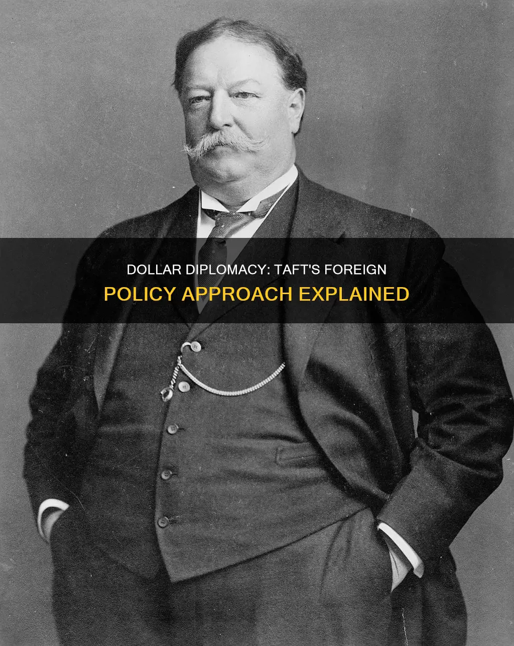 which best describes william howard taft
