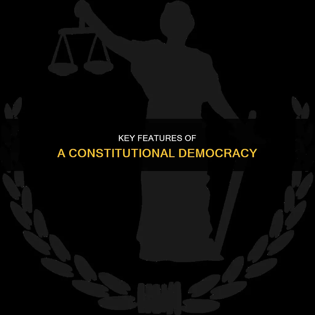 which characteristic is a feature of a constitutional democracy