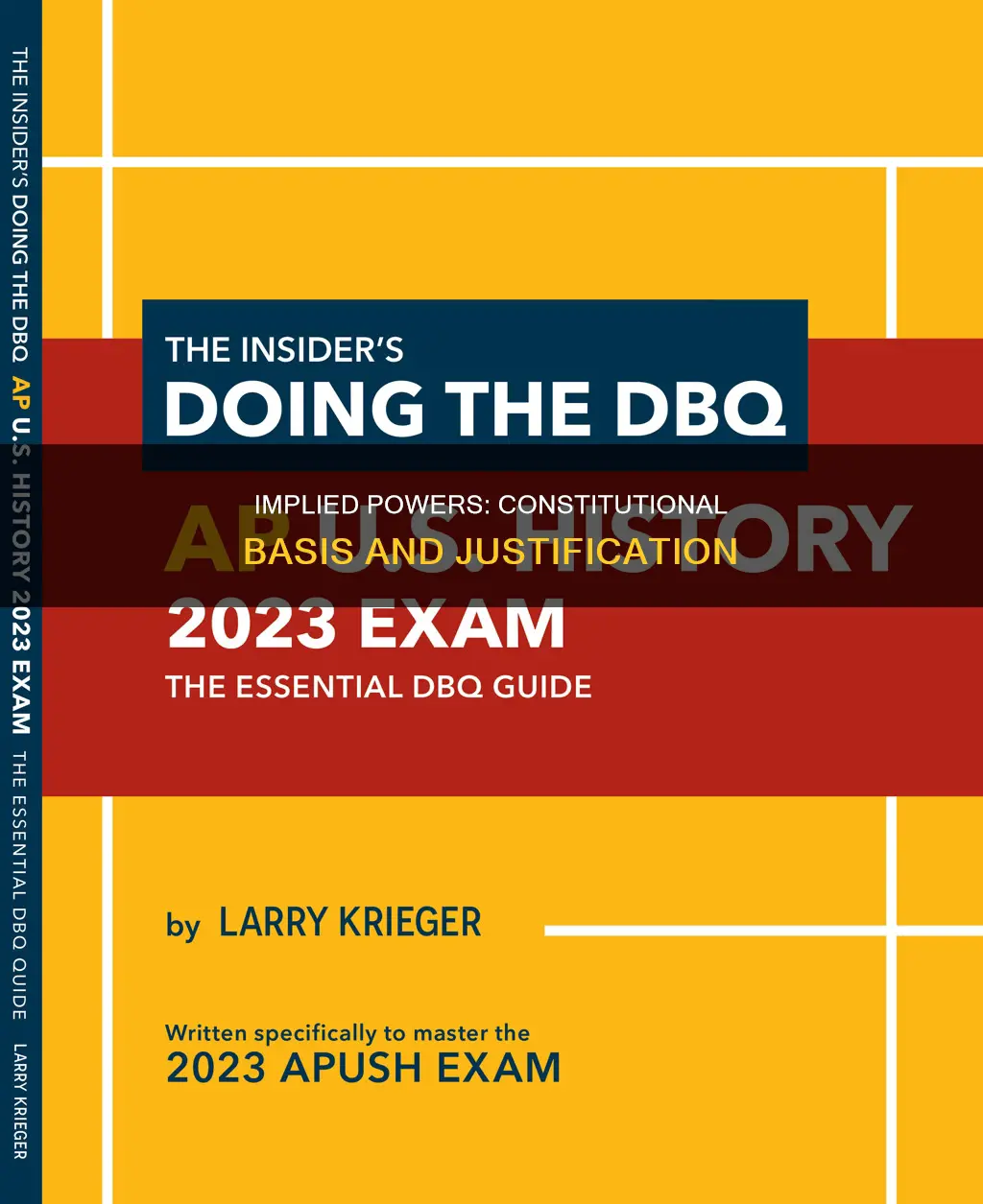 which clause in the constitution justifies the implied powers doctrine