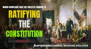 Complaints: The Greatest Barrier to Constitution Ratification