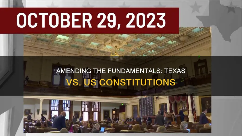 which constitution has more amendments texas or us