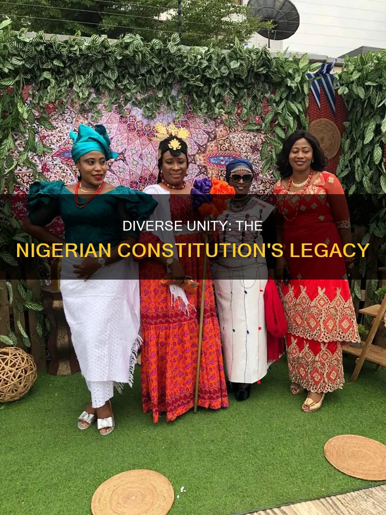 which constitution introduced unity in diversity in nigeria