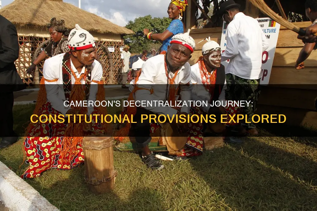 which constitution made provision for decentralization in cameroon