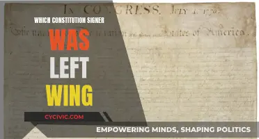 Left-Wing Leanings of the Constitution Signers: An Exploration