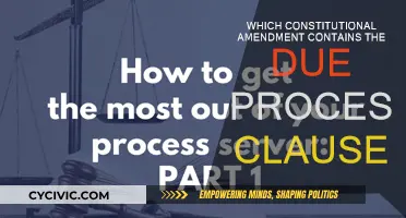 The Due Process Clause: Constitutional Amendments Explained