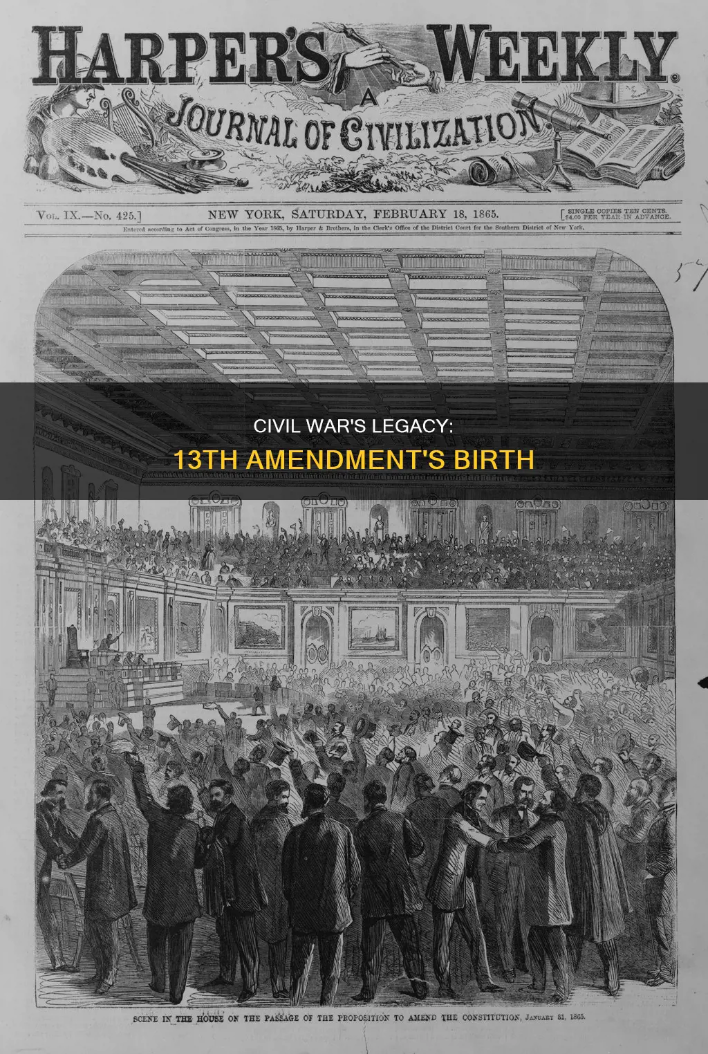 which constitutional amendment directly resulted from the civil war 1st