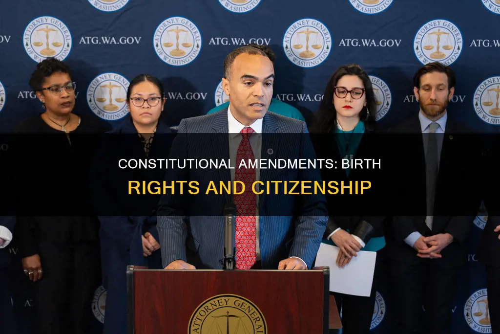 which constitutional amendment gives birth rights