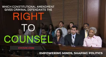 The Right to Counsel: A Constitutional Guarantee