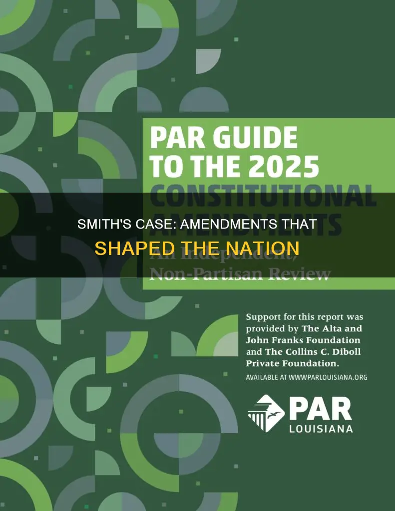 which constitutional amendment s are important in smith