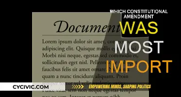 The Most Vital Amendment: Shaping Our Constitution