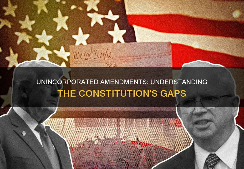 which constitutional amendments have not been incorporated