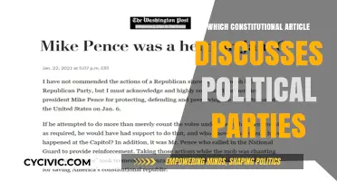 Constitutional Framework: Exploring the Article on Political Parties in Governance