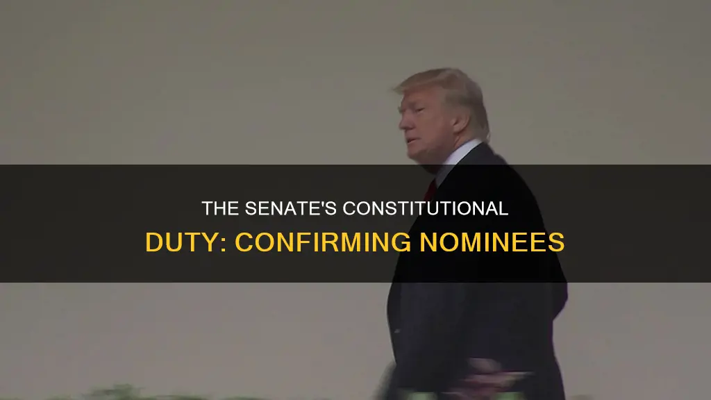 which constitutional principle applies when the senate confirms