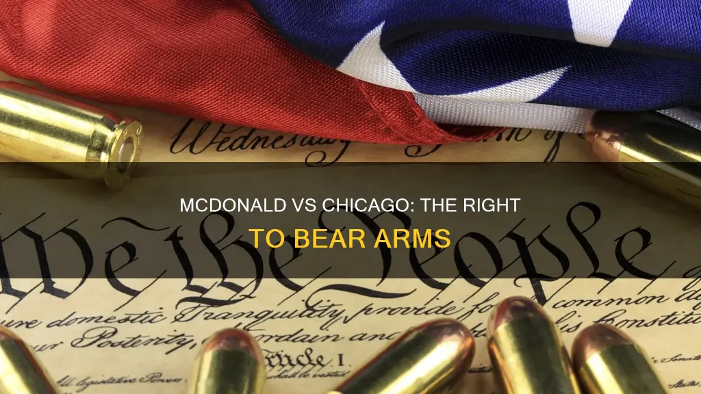 which constitutional principle was the mcdonald vs chicago case about
