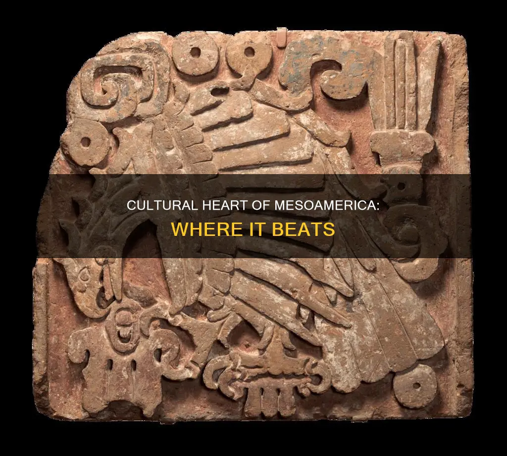 which country constitute the cultural heart of mesoamerica