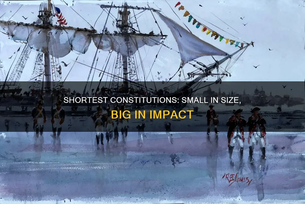 which country has the smallest constitution in the world