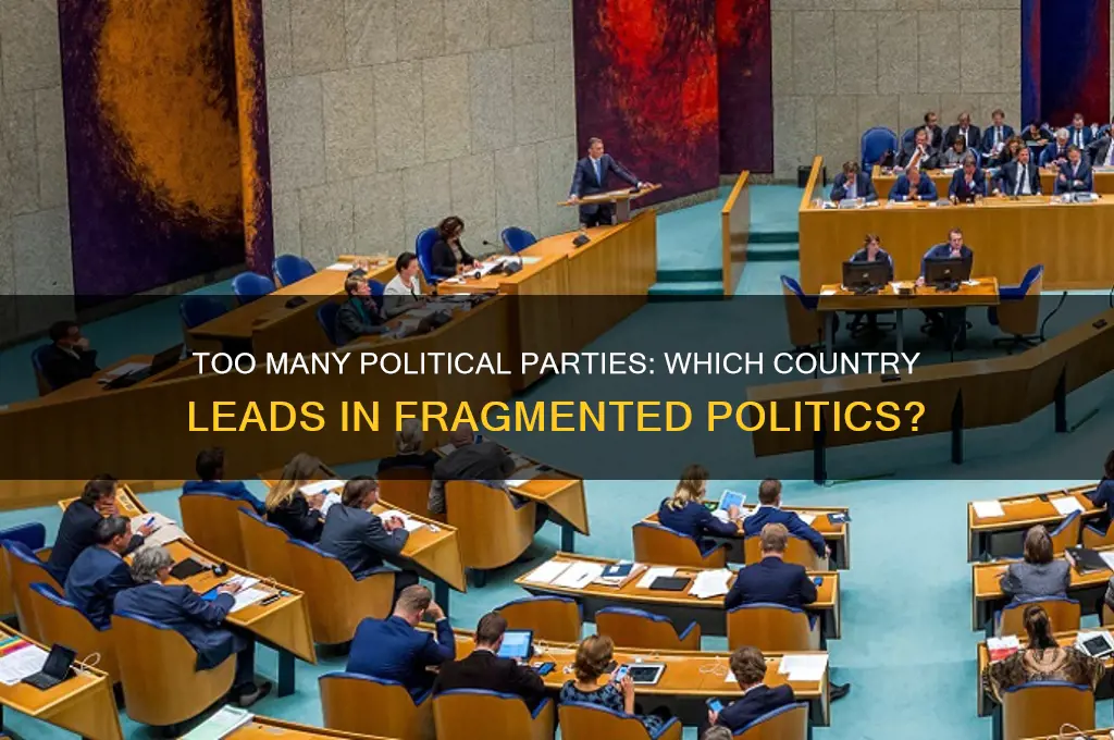which country has too many political parties