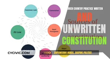Exploring Countries with Written and Unwritten Constitutions