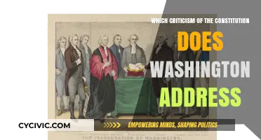 Addressing Criticism: Washington's Constitutional Vision