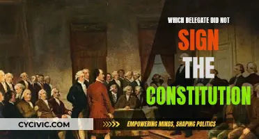 The Missing Signatures on the US Constitution